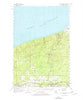 North Ironwood Michigan Historical topographic map, 1:62500 scale, 15 X 15 Minute, Year 1956