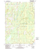 North Lake Michigan Historical topographic map, 1:24000 scale, 7.5 X 7.5 Minute, Year 1989