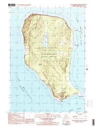 North Manitou Island Michigan Historical topographic map, 1:24000 scale, 7.5 X 7.5 Minute, Year 1997