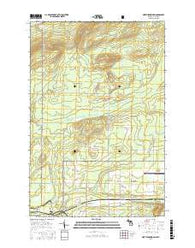 North Ironwood Michigan Current topographic map, 1:24000 scale, 7.5 X 7.5 Minute, Year 2016