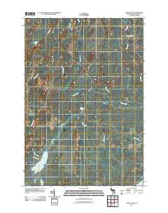North Lake Michigan Historical topographic map, 1:24000 scale, 7.5 X 7.5 Minute, Year 2011