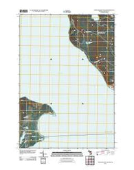 North Manitou Island Michigan Historical topographic map, 1:24000 scale, 7.5 X 7.5 Minute, Year 2011