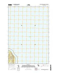 North Manitou Island OE NE Michigan Current topographic map, 1:24000 scale, 7.5 X 7.5 Minute, Year 2016