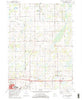 Northeast Albion Michigan Historical topographic map, 1:24000 scale, 7.5 X 7.5 Minute, Year 1981