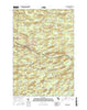 Northland Michigan Current topographic map, 1:24000 scale, 7.5 X 7.5 Minute, Year 2017
