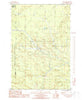 Northland NE Michigan Historical topographic map, 1:24000 scale, 7.5 X 7.5 Minute, Year 1986