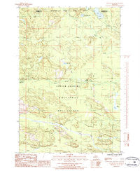 Northland NW Michigan Historical topographic map, 1:24000 scale, 7.5 X 7.5 Minute, Year 1986