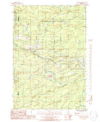 Northland Michigan Historical topographic map, 1:24000 scale, 7.5 X 7.5 Minute, Year 1986
