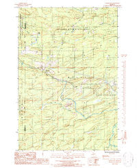 Northland Michigan Historical topographic map, 1:24000 scale, 7.5 X 7.5 Minute, Year 1986