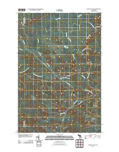 Northland NE Michigan Historical topographic map, 1:24000 scale, 7.5 X 7.5 Minute, Year 2011