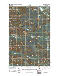 Northland NW Michigan Historical topographic map, 1:24000 scale, 7.5 X 7.5 Minute, Year 2011