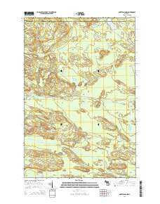Northland NW Michigan Historical topographic map, 1:24000 scale, 7.5 X 7.5 Minute, Year 2014