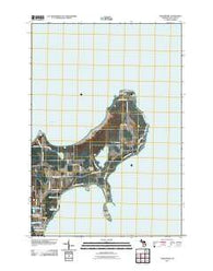 Northport Michigan Historical topographic map, 1:24000 scale, 7.5 X 7.5 Minute, Year 2011