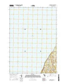 Northport NW Michigan Current topographic map, 1:24000 scale, 7.5 X 7.5 Minute, Year 2016