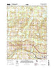 Northwest Albion Michigan Current topographic map, 1:24000 scale, 7.5 X 7.5 Minute, Year 2017
