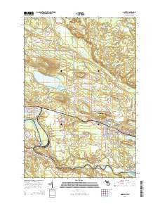 Norway Michigan Historical topographic map, 1:24000 scale, 7.5 X 7.5 Minute, Year 2014