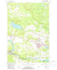 Norway Michigan Historical topographic map, 1:24000 scale, 7.5 X 7.5 Minute, Year 1955