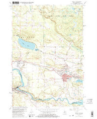 Norway Michigan Historical topographic map, 1:24000 scale, 7.5 X 7.5 Minute, Year 1955