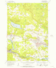 Norway Michigan Historical topographic map, 1:24000 scale, 7.5 X 7.5 Minute, Year 1955