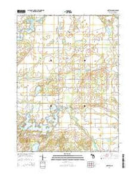 Nottawa Michigan Historical topographic map, 1:24000 scale, 7.5 X 7.5 Minute, Year 2014