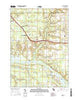 Nunica Michigan Current topographic map, 1:24000 scale, 7.5 X 7.5 Minute, Year 2017
