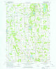 Oak Grove Michigan Historical topographic map, 1:24000 scale, 7.5 X 7.5 Minute, Year 1968