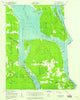 Oak Ridge Michigan Historical topographic map, 1:24000 scale, 7.5 X 7.5 Minute, Year 1951