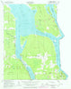 Oak Ridge Michigan Historical topographic map, 1:24000 scale, 7.5 X 7.5 Minute, Year 1951