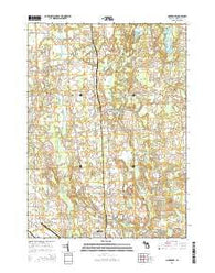 Oak Grove Michigan Historical topographic map, 1:24000 scale, 7.5 X 7.5 Minute, Year 2014