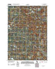 Oak Lake Michigan Historical topographic map, 1:24000 scale, 7.5 X 7.5 Minute, Year 2011