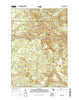 Oak Lake Michigan Historical topographic map, 1:24000 scale, 7.5 X 7.5 Minute, Year 2014