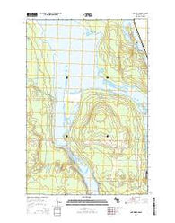 Oak Ridge Michigan Historical topographic map, 1:24000 scale, 7.5 X 7.5 Minute, Year 2014