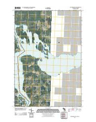 Oak Ridge OE E Michigan Historical topographic map, 1:24000 scale, 7.5 X 7.5 Minute, Year 2011