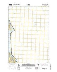 Oak Ridge OE E Michigan Historical topographic map, 1:24000 scale, 7.5 X 7.5 Minute, Year 2014