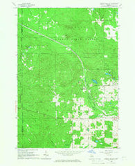Ogemaw Springs Michigan Historical topographic map, 1:24000 scale, 7.5 X 7.5 Minute, Year 1965
