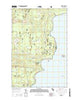 Ogontz Michigan Historical topographic map, 1:24000 scale, 7.5 X 7.5 Minute, Year 2014