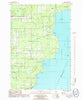 Ogontz Michigan Historical topographic map, 1:24000 scale, 7.5 X 7.5 Minute, Year 1985