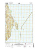 Omena Michigan Current topographic map, 1:24000 scale, 7.5 X 7.5 Minute, Year 2016