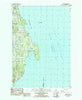 Omena Michigan Historical topographic map, 1:24000 scale, 7.5 X 7.5 Minute, Year 1983