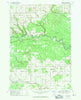 Omer SW Michigan Historical topographic map, 1:24000 scale, 7.5 X 7.5 Minute, Year 1968
