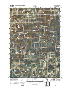 Omer SW Michigan Historical topographic map, 1:24000 scale, 7.5 X 7.5 Minute, Year 2011