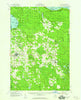 Onaway Michigan Historical topographic map, 1:62500 scale, 15 X 15 Minute, Year 1957