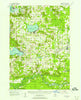 Onekama Michigan Historical topographic map, 1:62500 scale, 15 X 15 Minute, Year 1956