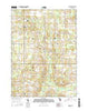 Onondaga Michigan Current topographic map, 1:24000 scale, 7.5 X 7.5 Minute, Year 2017
