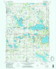 Onsted Michigan Historical topographic map, 1:24000 scale, 7.5 X 7.5 Minute, Year 1980