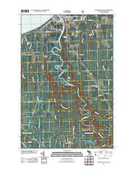 Ontonagon South Michigan Historical topographic map, 1:24000 scale, 7.5 X 7.5 Minute, Year 2011