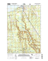 Ontonagon South Michigan Historical topographic map, 1:24000 scale, 7.5 X 7.5 Minute, Year 2014