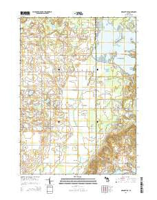 Orangeville Michigan Historical topographic map, 1:24000 scale, 7.5 X 7.5 Minute, Year 2014