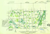 Ortonville Michigan Historical topographic map, 1:31680 scale, 7.5 X 7.5 Minute, Year 1936