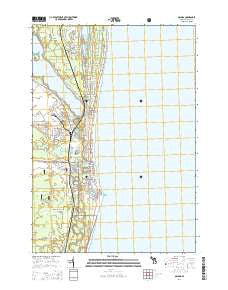 Oscoda Michigan Historical topographic map, 1:24000 scale, 7.5 X 7.5 Minute, Year 2014